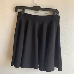 Sexy black skirt